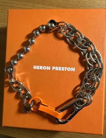 HERON PRESTON 볼 체인 목걸이