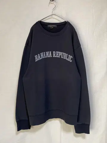 BANANA REPUBLIC 아치 로고 맨투맨 바나리파