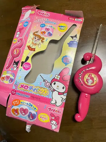 마이멜로디 멜로디 택트 새상품급 레어 박스 포함 음성 하자 있음