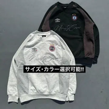 9090 x umbro 엠블럼 크루넥 스웨트 맨투맨