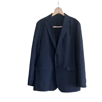 [ 새상품 ] GU 네이비 테일러드 자켓 가벼운 비즈니스 UNIQLO
