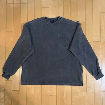 Nautica 다크 그레이 롱 슬리브 티셔츠