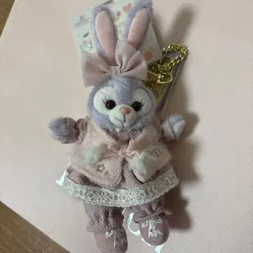 최신작 상하이 디즈니 릴랙스 스텔라 루 봉제 인형 키체인 B