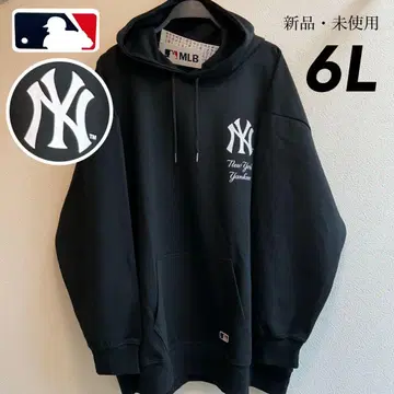 단 1점! [6L] MLB 양키스 마프 포켓 부착 긴팔 후드 맨투맨
