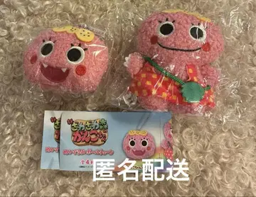 자와자와 숲의 간코짱 봉제 인형 볼체인 페이스 전신 2세트