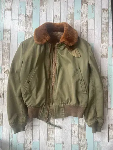 40s 50s B-15 자켓 민간 미군 미군 탈론 지퍼