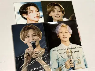 Seventeen 정한 로손 인터넷 프린트 세트