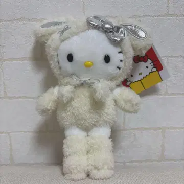 교토 한정점 한정 헬로키티전 마스코트 키링 눈토끼