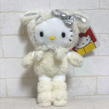 교토 한정점 한정 헬로키티전 마스코트 키링 눈토끼