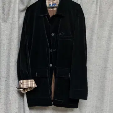 고타이리쿠 코듀로이 코트 블랙 LL