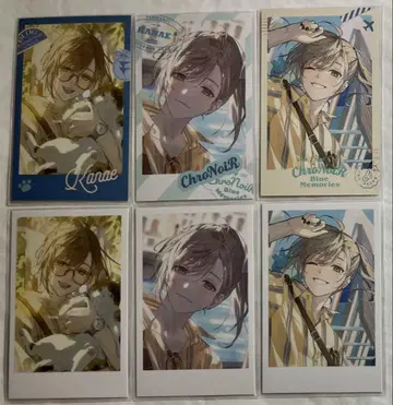니지산지 ChroNoiR Blue Memories 폴라로이드 카나에
