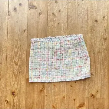 미사용 새상품 미니 스커트 스커트 타이트 스커트 프릴 스커트 프린지
