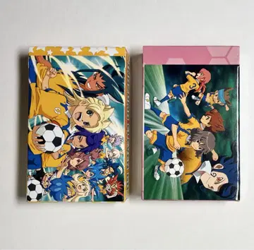 이나즈마 일레븐 GO Animage 부록 플레이 카드 트럼프 2종
