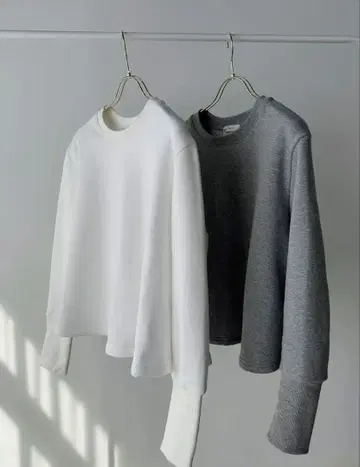 rimir 맨투맨 풀오버 white