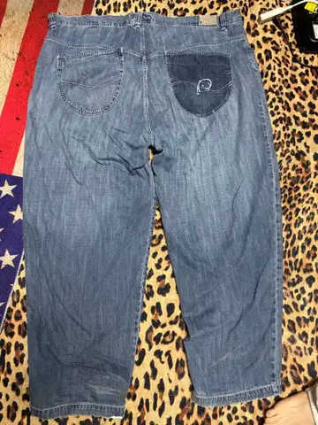 로카웨어 데님 초와이드 4XL