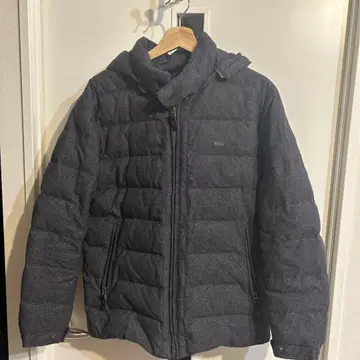 LACOSTE 다운 자켓 다크 그레이