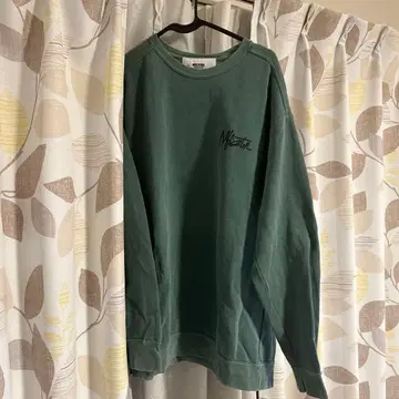 MFC STORE 그린 크루넥 트레이닝복 로고