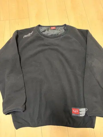 Rawlings 블랙 크루넥 트레이닝복 L