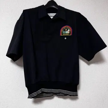 DAIRIKU25SS Embroidary H-S rib shirt
