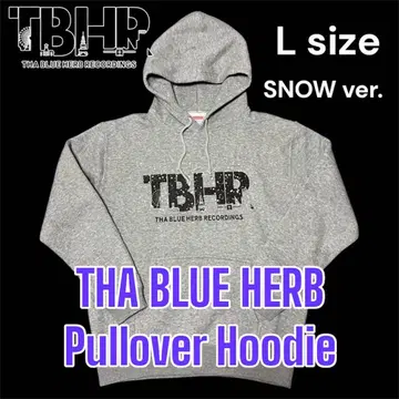 TBHR THA BLUE HERB 블루 허브 풀오버 후드티 L