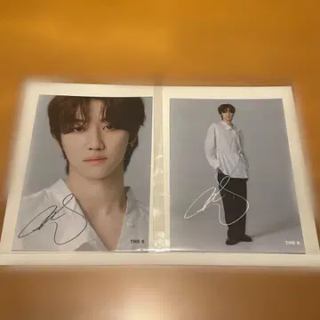 SEVENTEEN THE8 민하오 로손 프린트 L