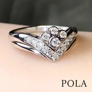 폴라 플라티나 다이아몬드 이터니티 반지