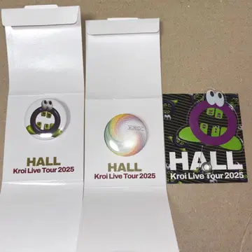 Kroi 랜덤 가챠 Hall 캔뱃지 폰탭