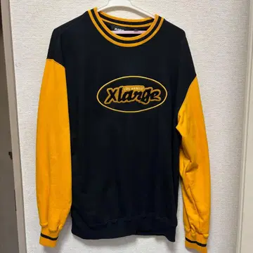 XLARGE 블랙/노랑 트레이닝복 M
