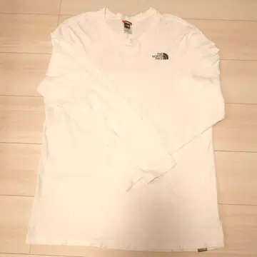 즉시 구매 OK THE NORTH FACE 화이트 긴팔 셔츠