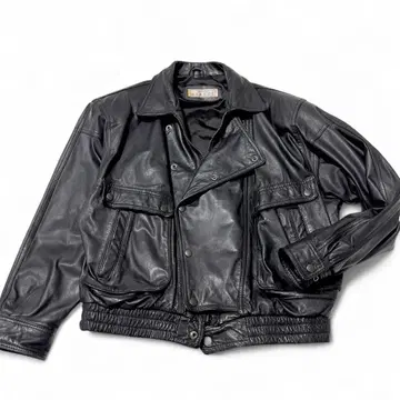 빈티지 가죽 자켓 카우 가죽 소가죽 100% 천연 가죽 블루종