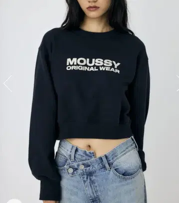 MOUSSY RHINESTONE MOUSSY 풀오버