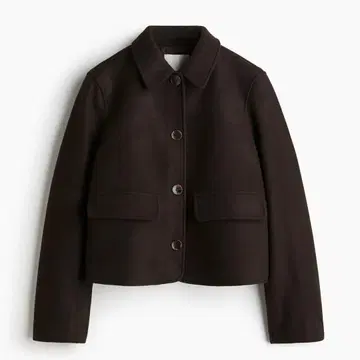 H&M 카라 부착 자켓