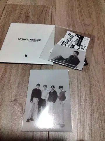 MONOCHROME BTS 스티커 세트