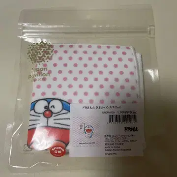 오사카 만박 도라에몽 타월 손수건 도트