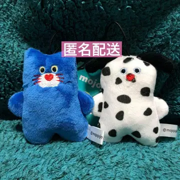 [ 미사용 ] mojojojo 니콧 스트랩 봉제 인형 고양이 강아지