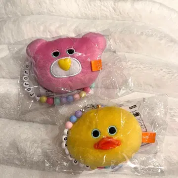 mojojojo 비즈 체인 달린 페이스 마스코트