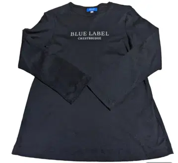 BLUE LABEL CRESTBRIDGE 긴팔 T셔츠 40 블랙
