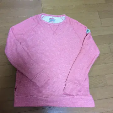 올드 썸머 핑크 크루넥 맨투맨