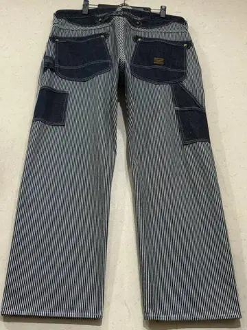 밴슨 VANSON 신치 벨트 히코리 페인터 워크 데님 팬츠