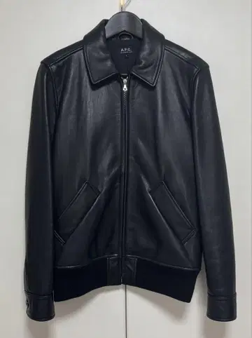 A.P.C. MOTO BLOUSON 가죽 자켓 사이즈 S