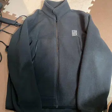 STANDARD CALIF. 블랙 플리스 자켓 L