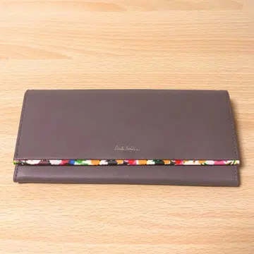 미사용 새상품 폴스미스 토프 마가렛 프린트 트리밍 장지갑