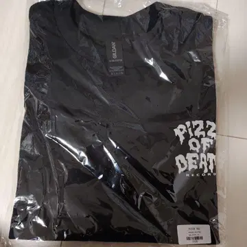 미사용 새상품 PIZZAOFDEATH 피자 오브 데스 T셔츠