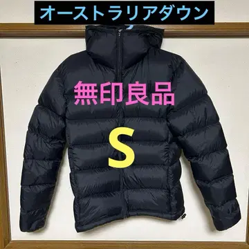 무인양품 MUJI 다운 자켓 남성용 S 블랙