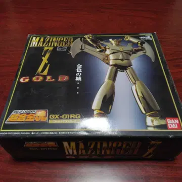 초합금혼 골드 마징가Z GOLD GX-01RG BANDAI