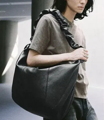 wym ARTIFICIAL GRAIN SHOULDER BAG