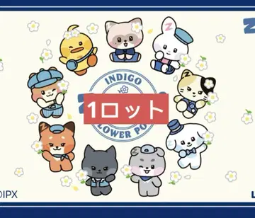 에니마이 복권 zeroni -INDIGO FLOWER POP- 1 로트