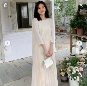 벌스데이 바쉬 쿨넥 롱 드레스 s 사이즈