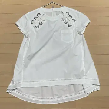[ 미사용 새상품 ] sacai 화이트 블라우스