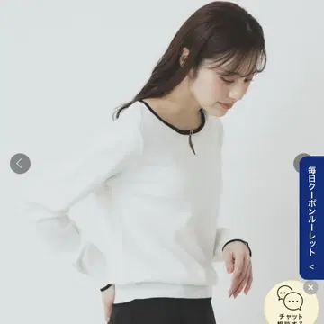 바이컬러 키넥 니트 [세탁기 사용 가능] 38 택 포함 새상품